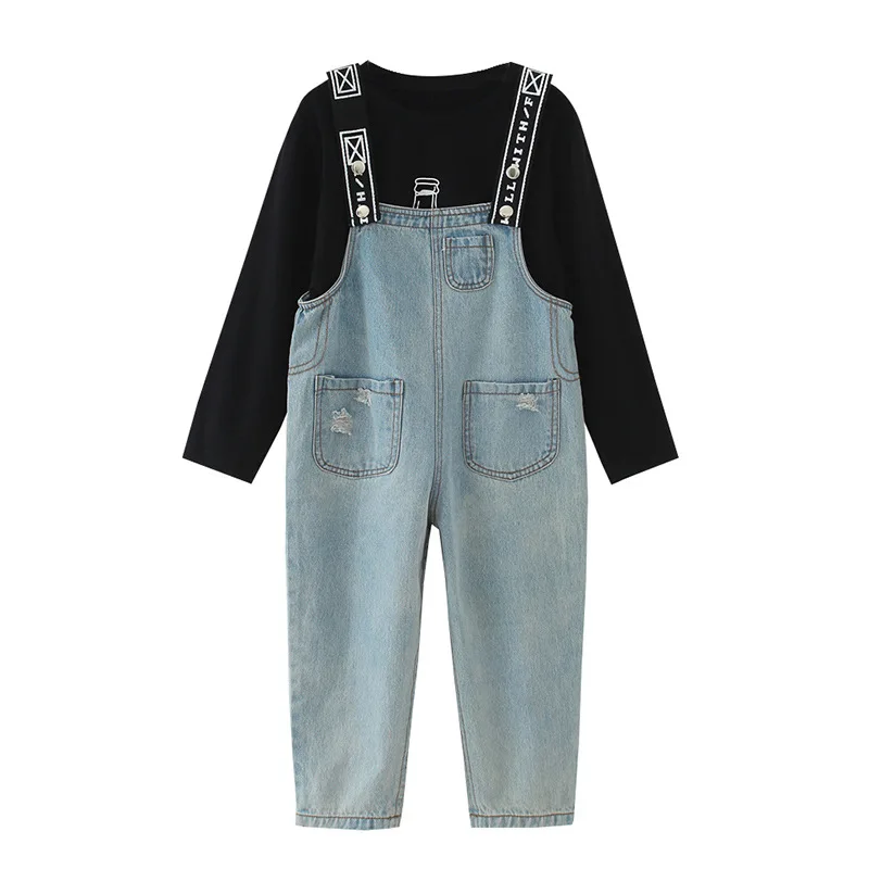 

New Cotton Spring Autumn Warm Children Girls Suit Jacket Overalls 2Pcs/Sets Long Sleeve Clothing Kids Sport School High Quality
