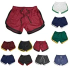 Шорты мужские спортивные для фитнеса, дышащие, сетчатые, для бодибилдинга, бега, воркаута, лето 2021