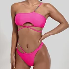 Сексуальные бикини набор микро-бикини, женский купальник-бандо, женский купальник, стринги, бикини, однотонные купальные костюмы, пляжные костюмы