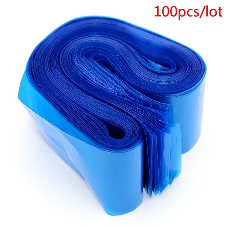 

100 шт., одноразовые пластиковые чехлы для тату-машинки