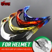 moto casco big tail spoiler fro agv pista grp gp corsa r veloce s rear parts accessories motorcycle helmet adornment