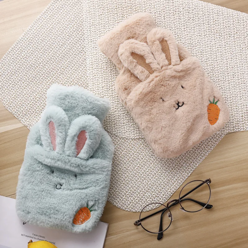 500 мл горячей воды Бутылка сумка packCute ПВХ стресс боли терапии вязаные мягкие