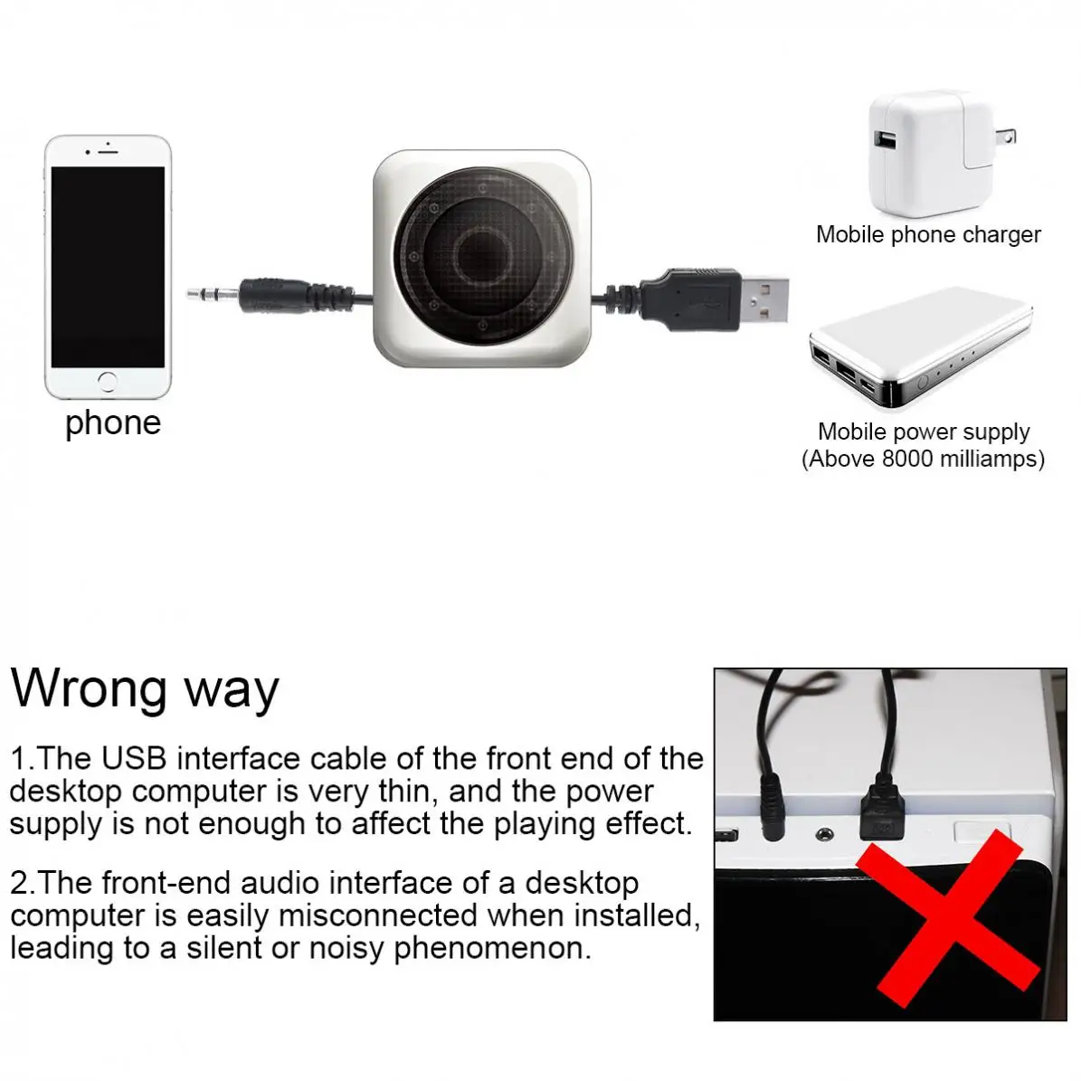 Сада S-20 2 1 Mini 3 Вт деревянный сабвуфер ПК Динамик Музыкальный USB компьютера с 5 мм