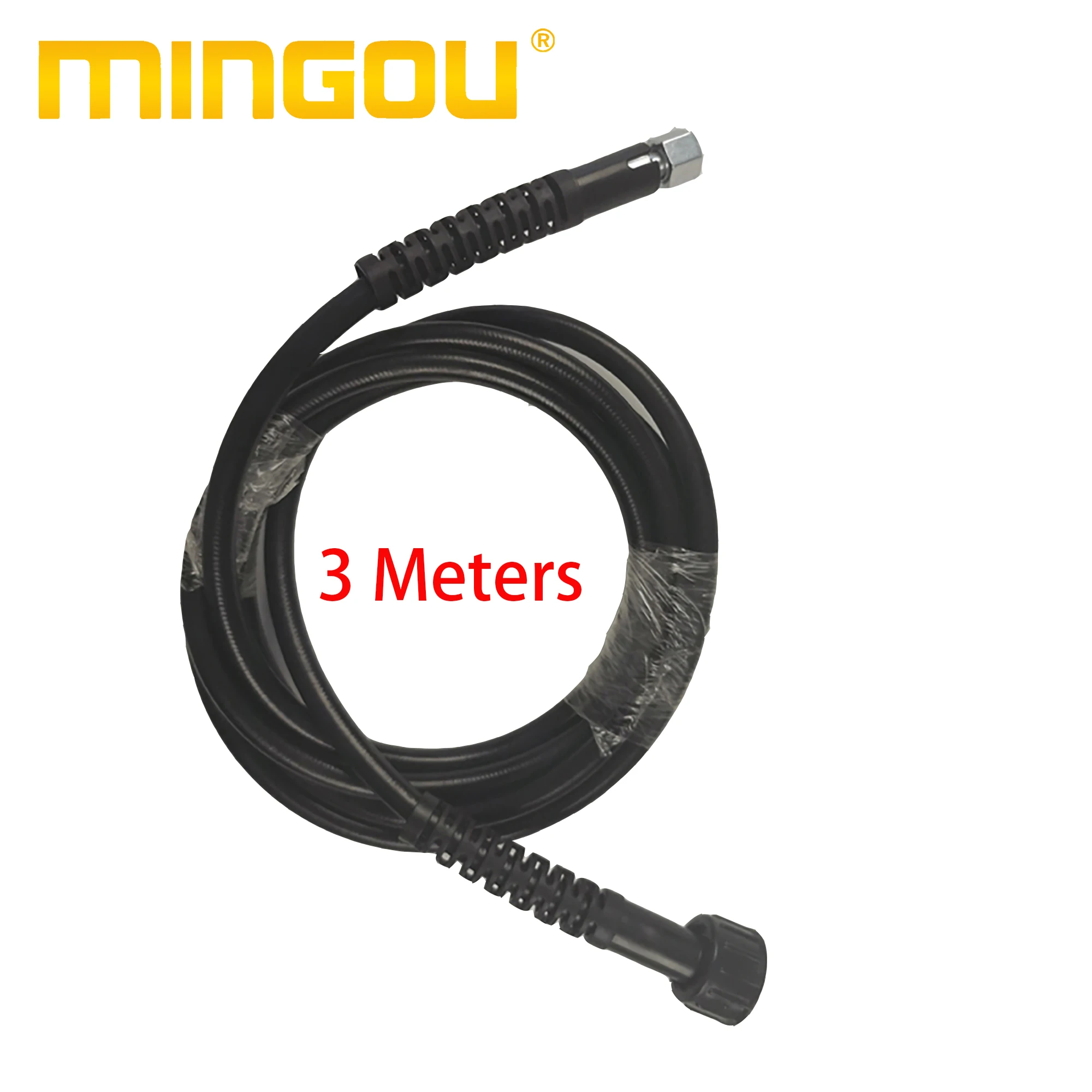 

3m High Pressure Washer Hose Car wash Water Cleaning Hose Extension Hose for Huter, Kohler, Interskol, Elitech