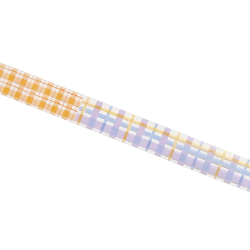 Сетка хижина изоляционная лента ПЭТ Водонепроницаемый Цвет клетчатая Лоскутная