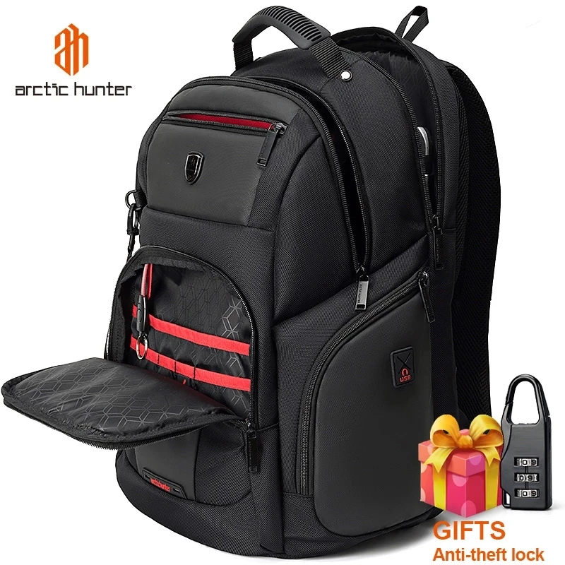 

Waterproof Backpack Men's Laptop Backpack School Bag for Teenagers Rucksack Multifunctional Travel Backpacks Male