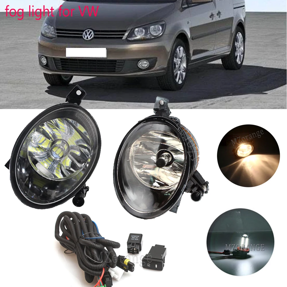 Светодиодный фонарь светильник для VW Golf 6 MK6 2009 2013 Jetta Caddy Touran Tiguan 2011 2016 туман s с
