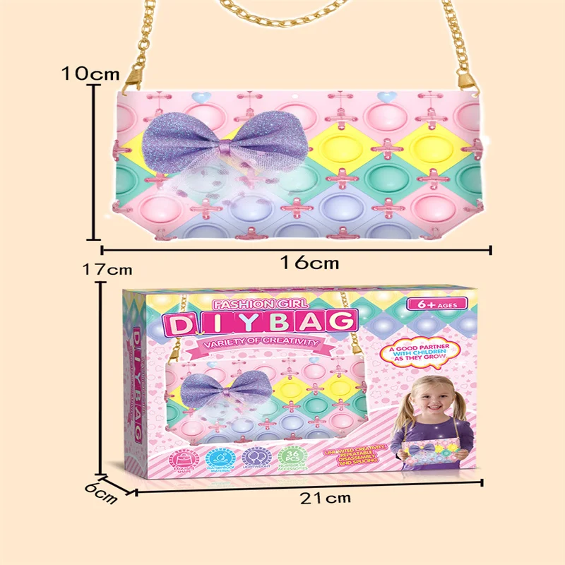 Супер Новое поступление Симпатичный розовый кошелек для принцессы своими руками