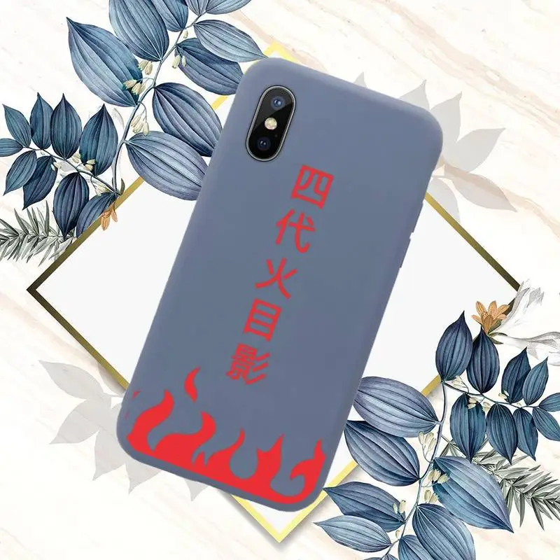 

Anime Naruto Uzumaki Sasuke kakashi Phone Case Candy Color for iPhone 11 12 mini pro XS MAX 8 7 6 6S Plus X SE 2020 XR