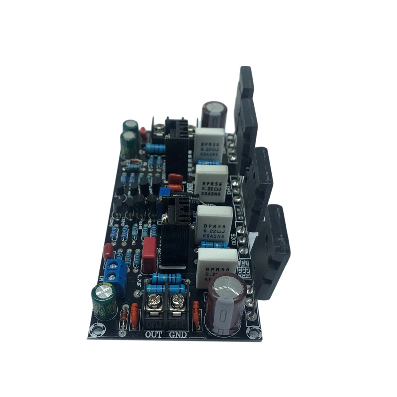 mono 200w amplifier board fever tube 5200 1943 dual parallel high power discrete components amplifier parts free global shipping