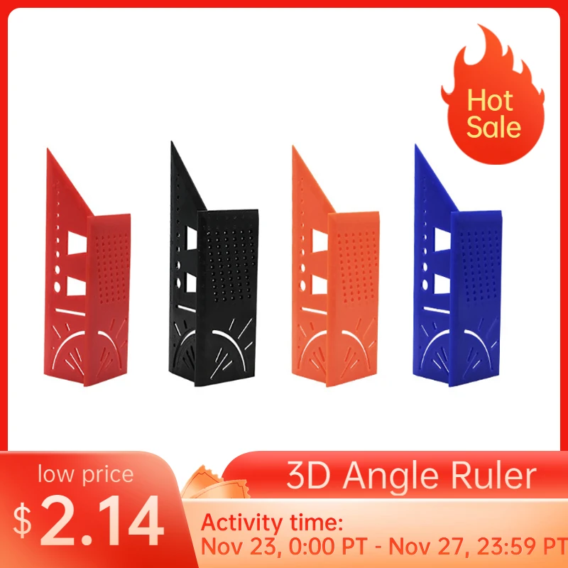 Деревообрабатывающий 3D угломер для измерения углов квадратный измерительный