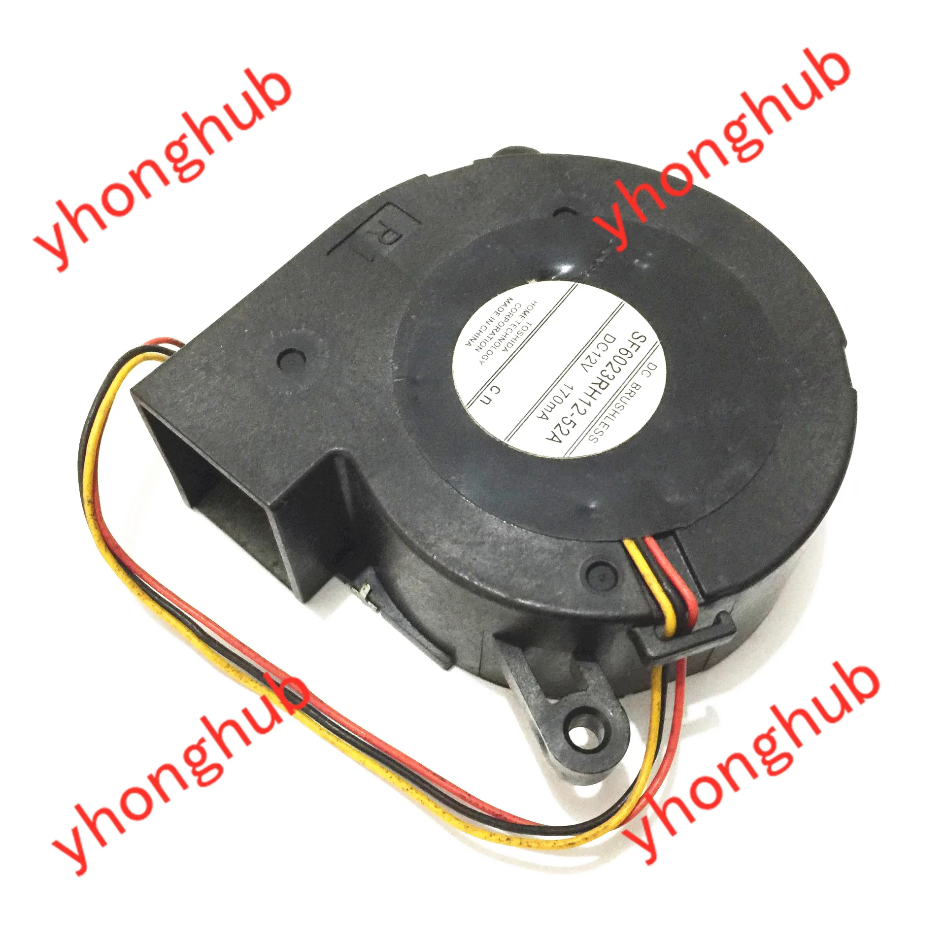 SF6023RH12 52A DC 12V 170mA 3 жильный 60x60x25 мм Сервер вентилятор охлаждения|blower cooling fan|cooling