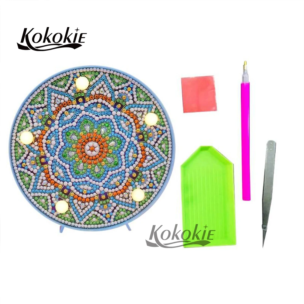 DIY прикроватный светильник полноразмерная ручная работа для светодиодной