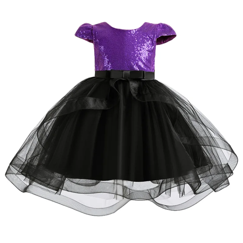 Детские платья для девочек платье принцессы с пачкой и блестками детское