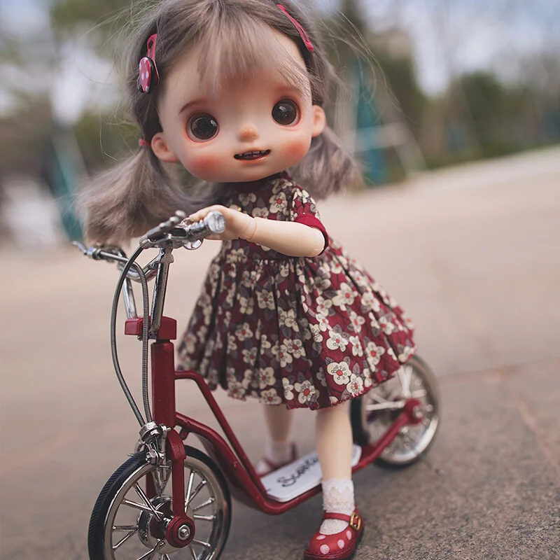 Youpin Монстр savage детский шарнир voxel SD кукла подлинный шар BJD резиновая девочка