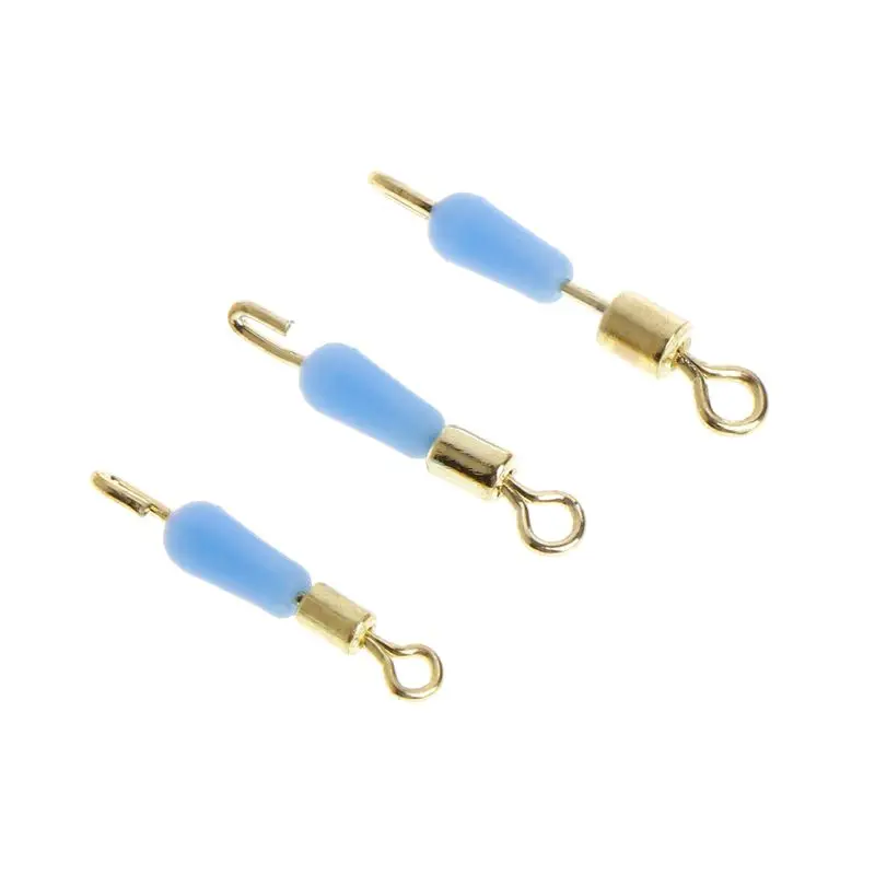 10 шт./партия леска силиконовый зажим для бисера Поворотная анти Обёрточная