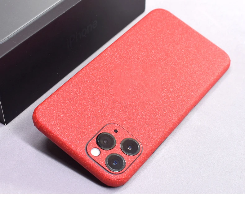 Ультратонкая роскошная наклейка на телефон для iPhone 11 Pro Max 11 Flash Point Matt PVC Stickers Back Screen Decorative on.