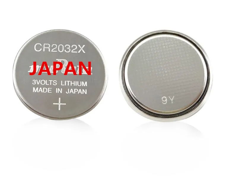 2PCS Japan CR2032X 3V wide temperature -30 ℃ -80 motherboard button battery CR2032 2032 | Button Cell Batteries