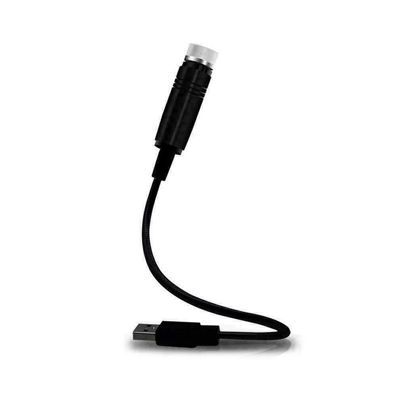 Автомобильный потолочный светильник со звездой и USB романтическая