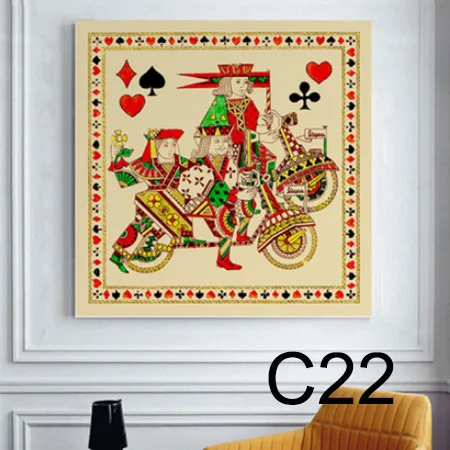 22 Decoracion fornazetti живопись Современные винтажные Ретро подарки настенные художественные цитаты Спальня Декор Арт Рисунок Фигуры с внутренней рамкой - Цвет: 22