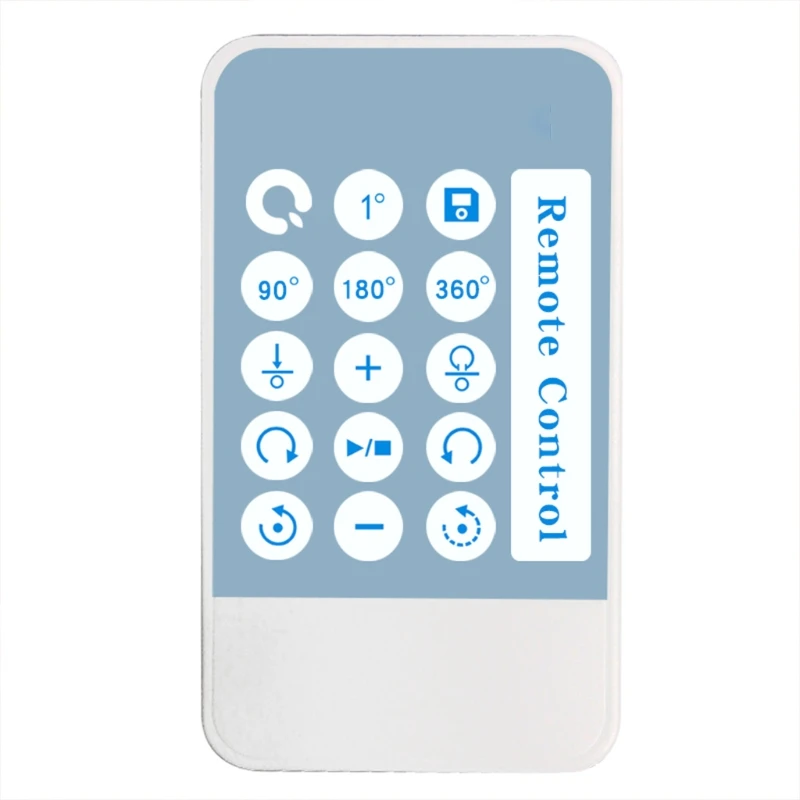 

7 Speeds Electric Turntable Display Stand 360 Degree Rotating Table Watch Jewelry Holder with Remote Control for Photography