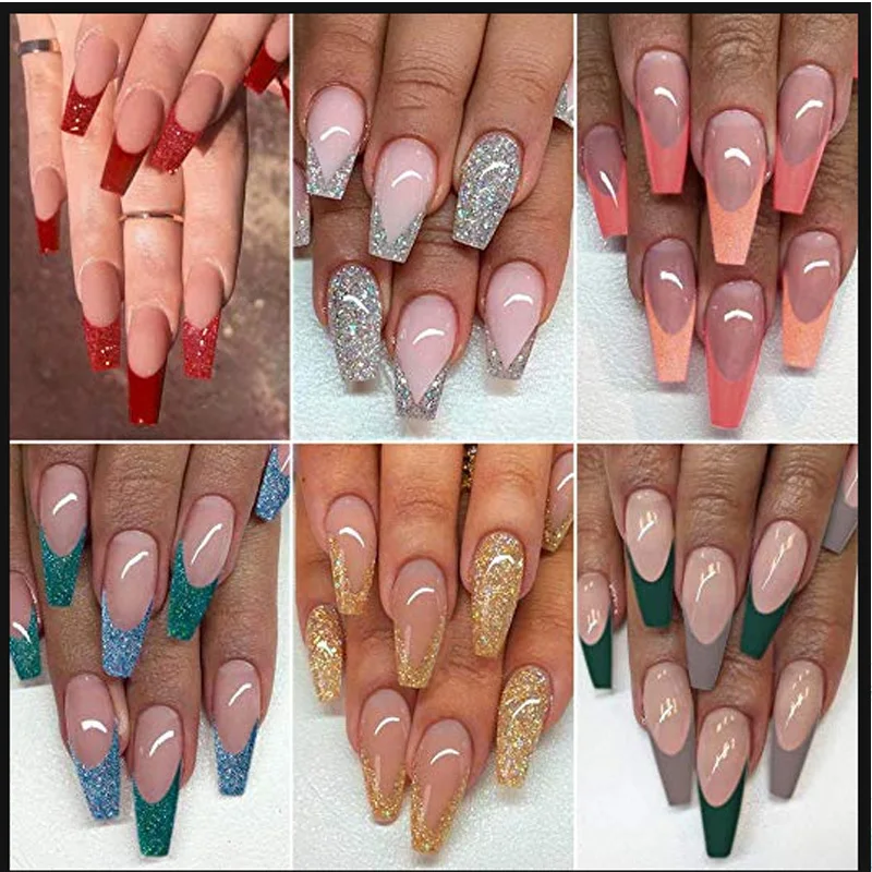 Пудра для ногтей Modelones флуоресцентный эффект блестящий мощный светящийся