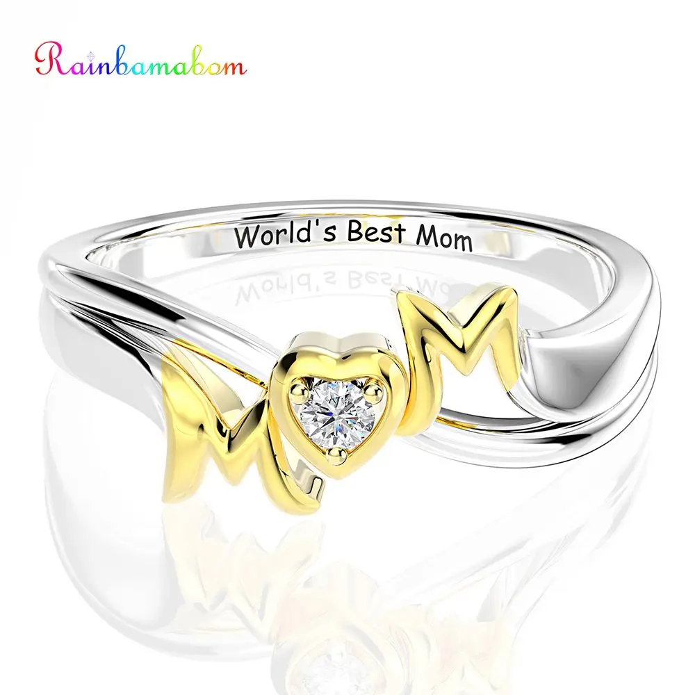 Женское кольцо из серебра 925 пробы с муассанитом|Кольца| |