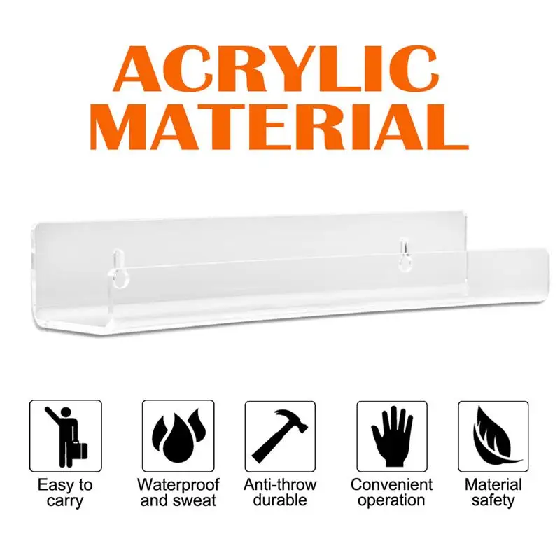 Новая настенная полка для специй органайзер шкафа Полка прозрачный приправ