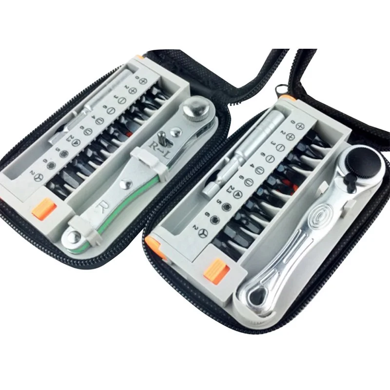 

10Pcs Handle Ratchet Screwdriver Set Multifunction Maintenance Screwdriver Bits made in