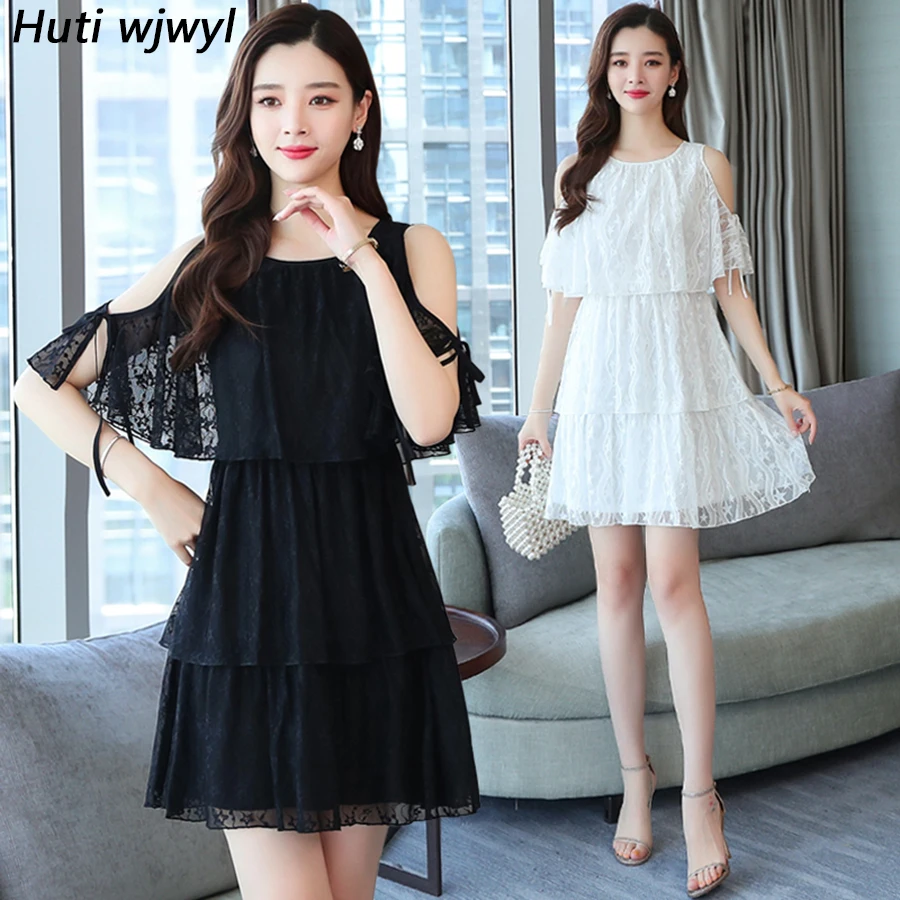 2021 Новинка в винтажном стиле Черная пикантная обувь мини платья летнее платье