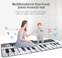 large size 18072 musical mat baby piano playing carpet music game instrument montessori toy early educational toys for children