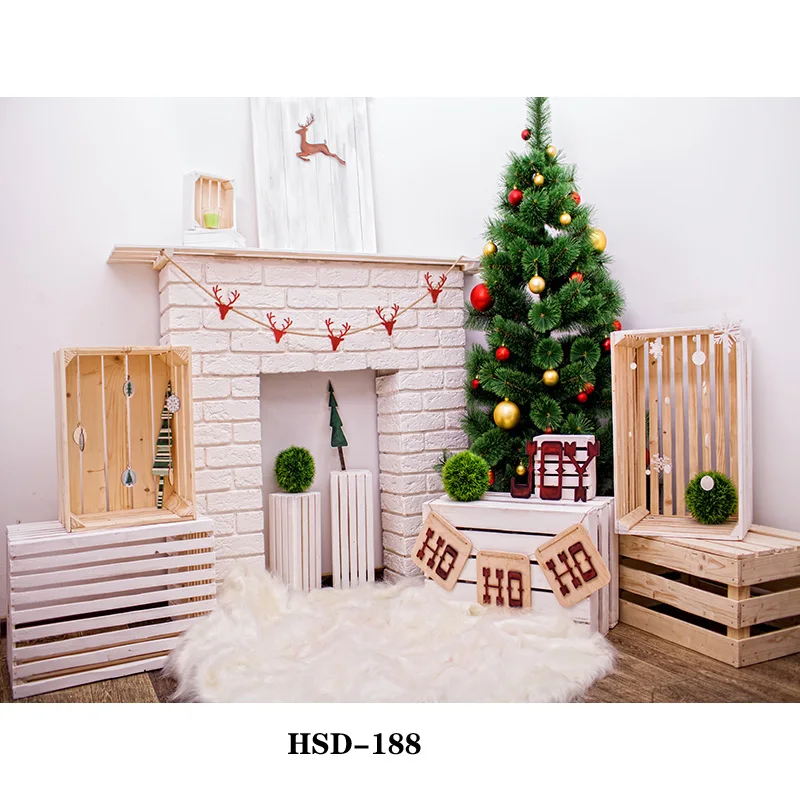 

Christmas Photography Background Christmas Tree Backdrop for Photo Studio Baby Portrait Photocall 20107HSD-0590
