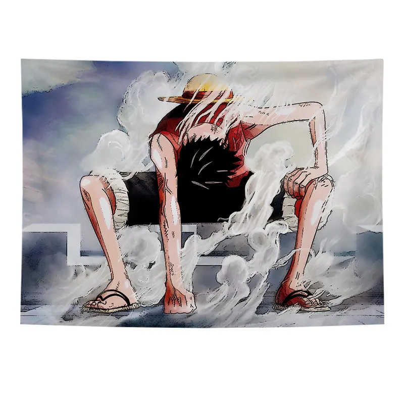 1 шт. пиратский король висячая ткань ins японский мультфильм дракон Кошка Гобелен