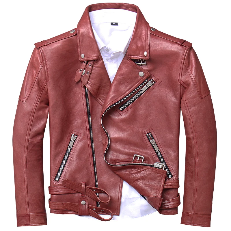 Куртка мужская из натуральной овечьей кожи на осень/зиму | Мужская одежда