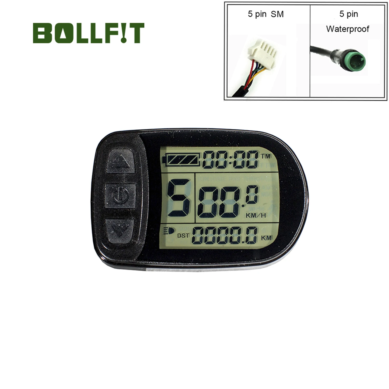 BOLLFIT KT LCD5 дисплей Ebike Kunteng KT интеллектуальная панель управления дисплей Электрический велосипед 24 в 36 в 48 в
