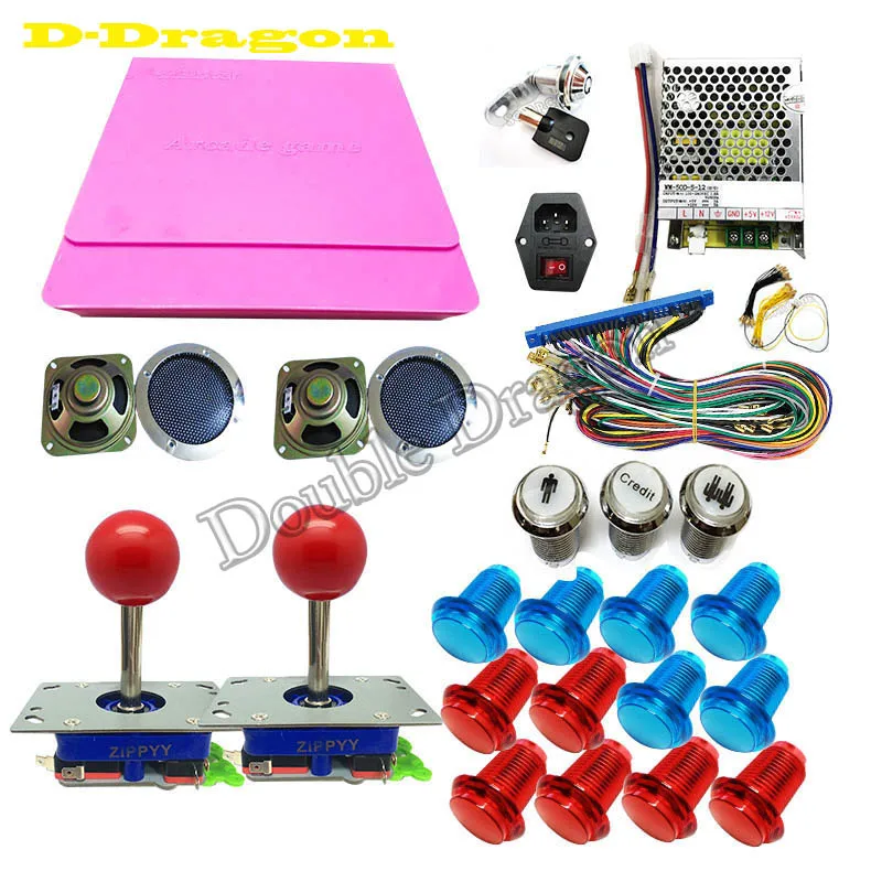 

1 kit New amusement multi video games 1299 in 1 PCB game board kits Just Another Pandora's 6S CGA&VGA DIY Arcade Game Cabinet