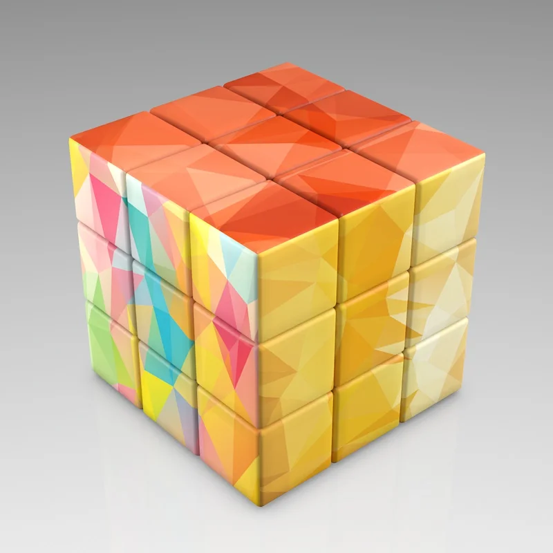 Cube настройка. Креативный куб.