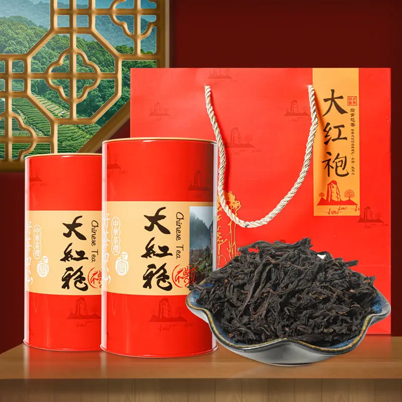 

Оригинальный китайский чай, новый чай с высокой горой, чай dahongpao, черный чай da hong pao, китайский черный чай Dahongpao, черный чай