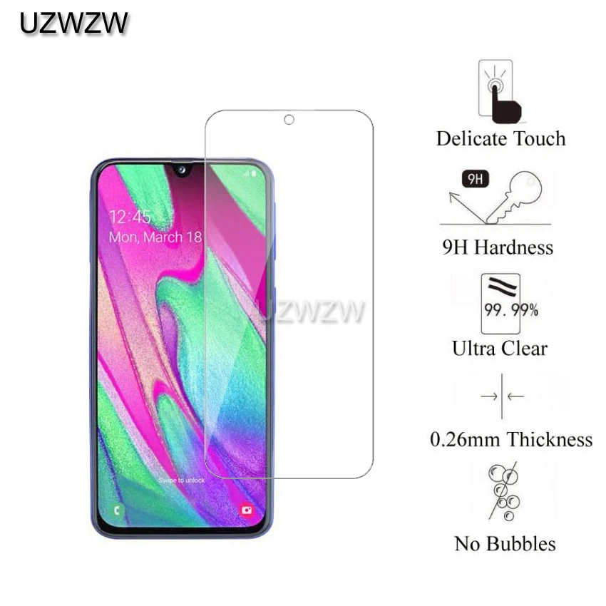 Для Samsung Galaxy A40 0 26 мм 2.5D Премиум Закаленное стекло Защита для экрана Защитное |