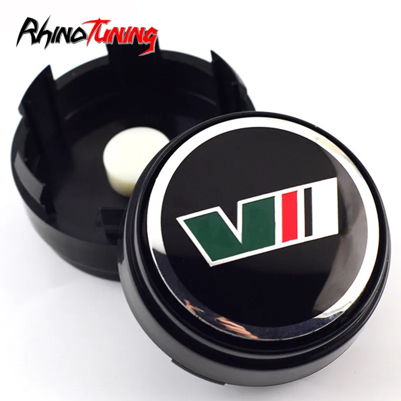 4 шт. 66 мм 63 плавающая Центральная втулка колеса автомобиля колпачки V/эмблема для