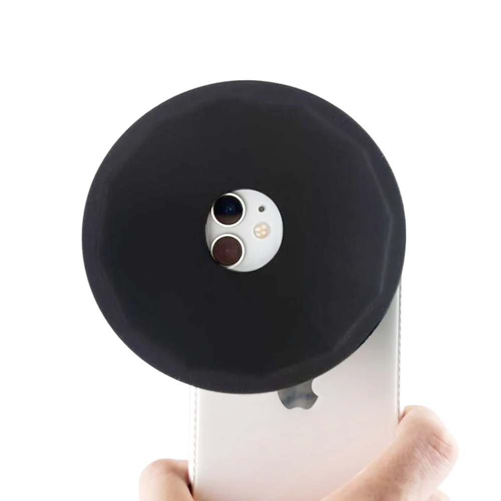 Kup Ultimate Osłona Obiektywu 30mm Oryginalny Obiektyw Aparatu Anti Reflection Osłona Obiektywu Telefon Komórkowy Załącznik Guma Dla Xiaomi Iphone Huawei