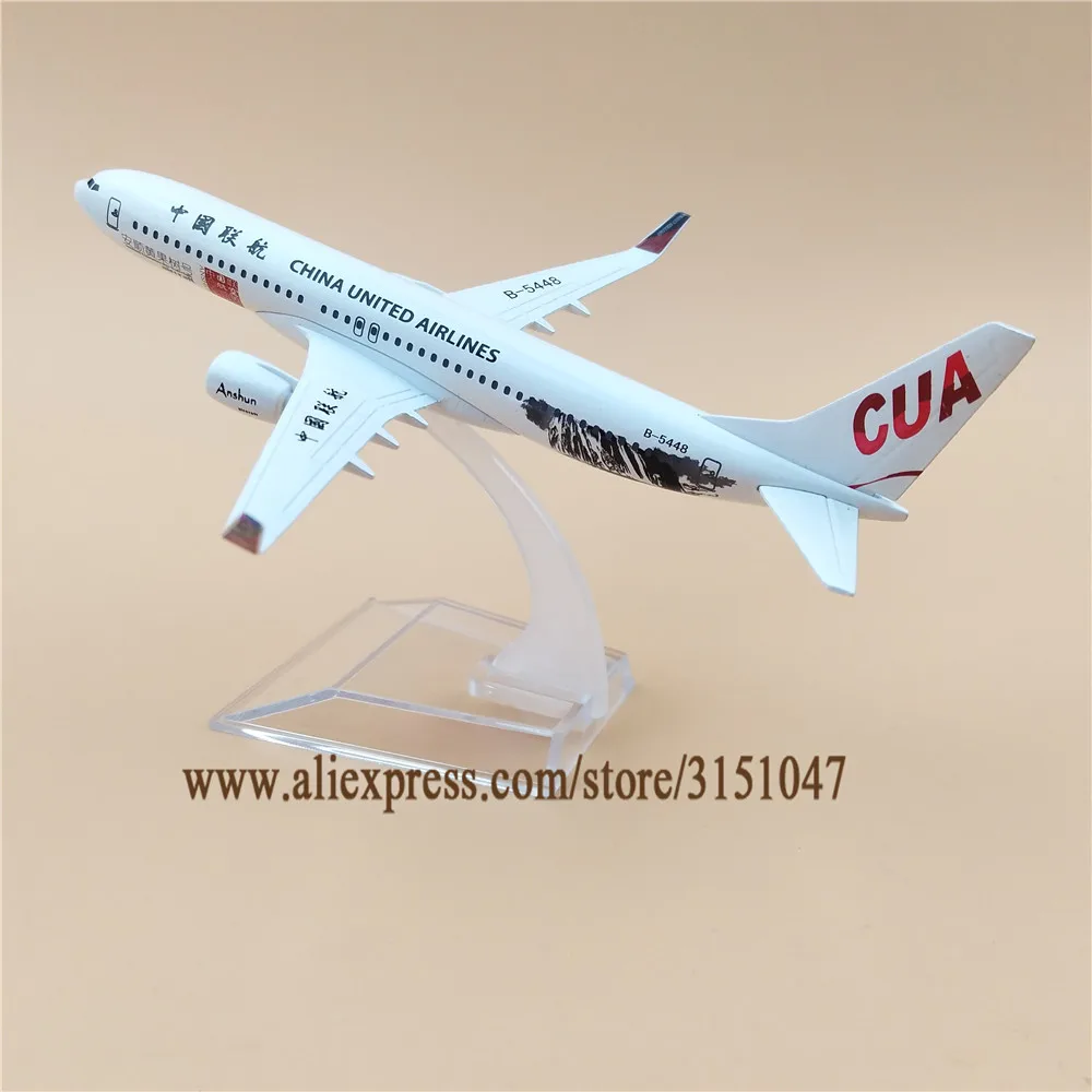 Авиакомпания Air China Юнайтед Эйрлайнз Boeing 737 B737 Airways модель самолета из сплава