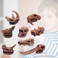skull model cute plastic high simulation high simulation dinosaur tooth skull for collectors dinosaur skull skeleton model