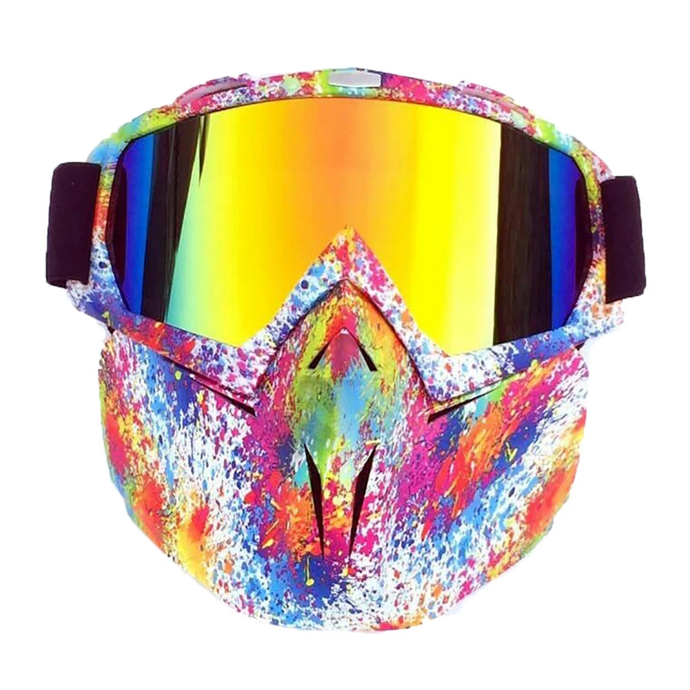 

Driver Goggles Motorcycle Face Goggles Motocross Off-road ATV Dirt Bike Eyewear Glasses Adjustable Strap for Men Women