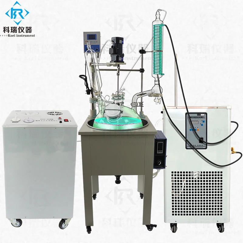

30L Best Selling Factory Direct Supply Multifunctional Reactor - Single Glass Reactorwith Mixing Reactorand Glass Tank Reactor