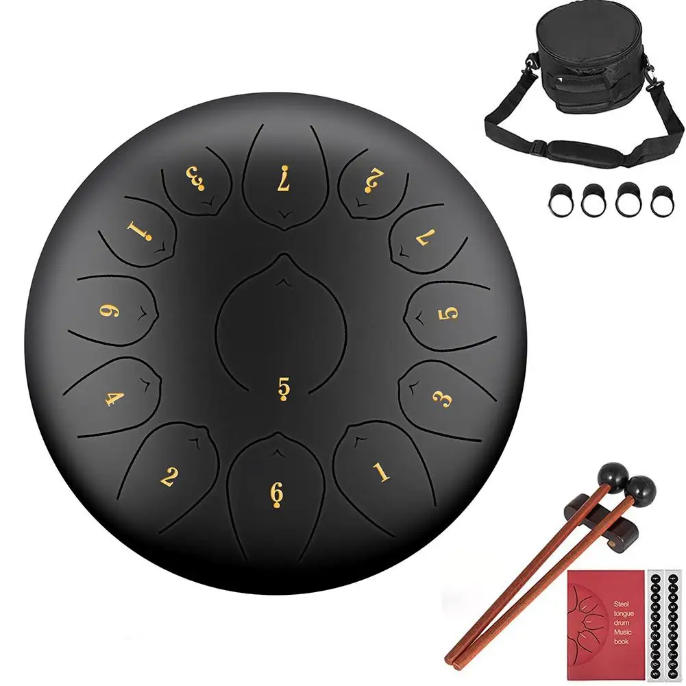 12 дюймовый 13 Note барабан для языка из нержавеющей стали перкуссионный инструмент