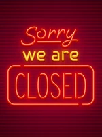 neon sign sorry we are closed beer bar lamps decorate room wall window light neon sign car custom business signs pabs neon sign