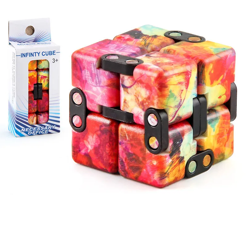 Creative Decompression Unlimited Magic Neo Cube Solid Color Puzzle Smooth Fun Infinity Toy Funny Hand Game Fidget Toys | Игрушки и хобби