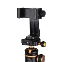 360 Degree Mobile Phone Clip Compatible With All 1 4 Screw Cellphone Holder Professtional Tripod Mount Adapter