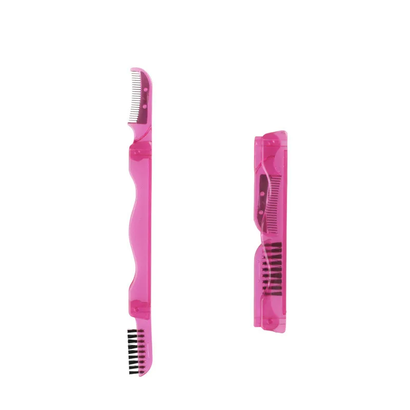 Многофункциональная Складная Щетка для ресниц складные палочки туши расческа